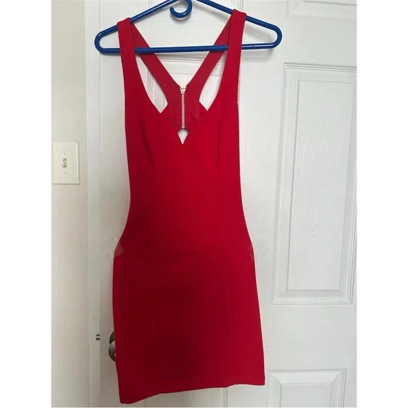 bodycon dress with tie waist Tie-dye Lycra bodycon dress